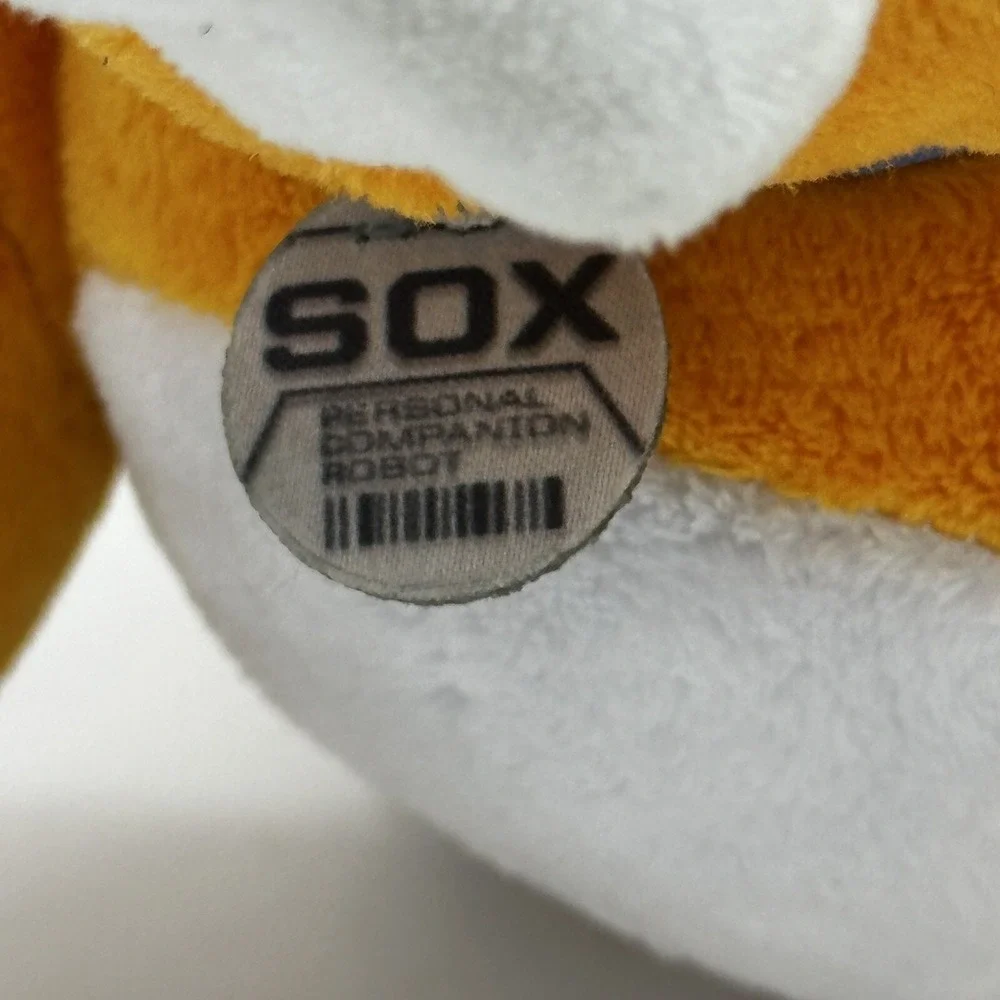 Disney Store Sox Orange Cat Buzz Lightyear Plush Stuffed Poseable Soft Toy Pixar